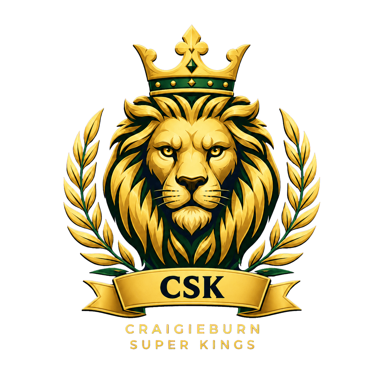 Craigieburn Super Kings crowned lion crest